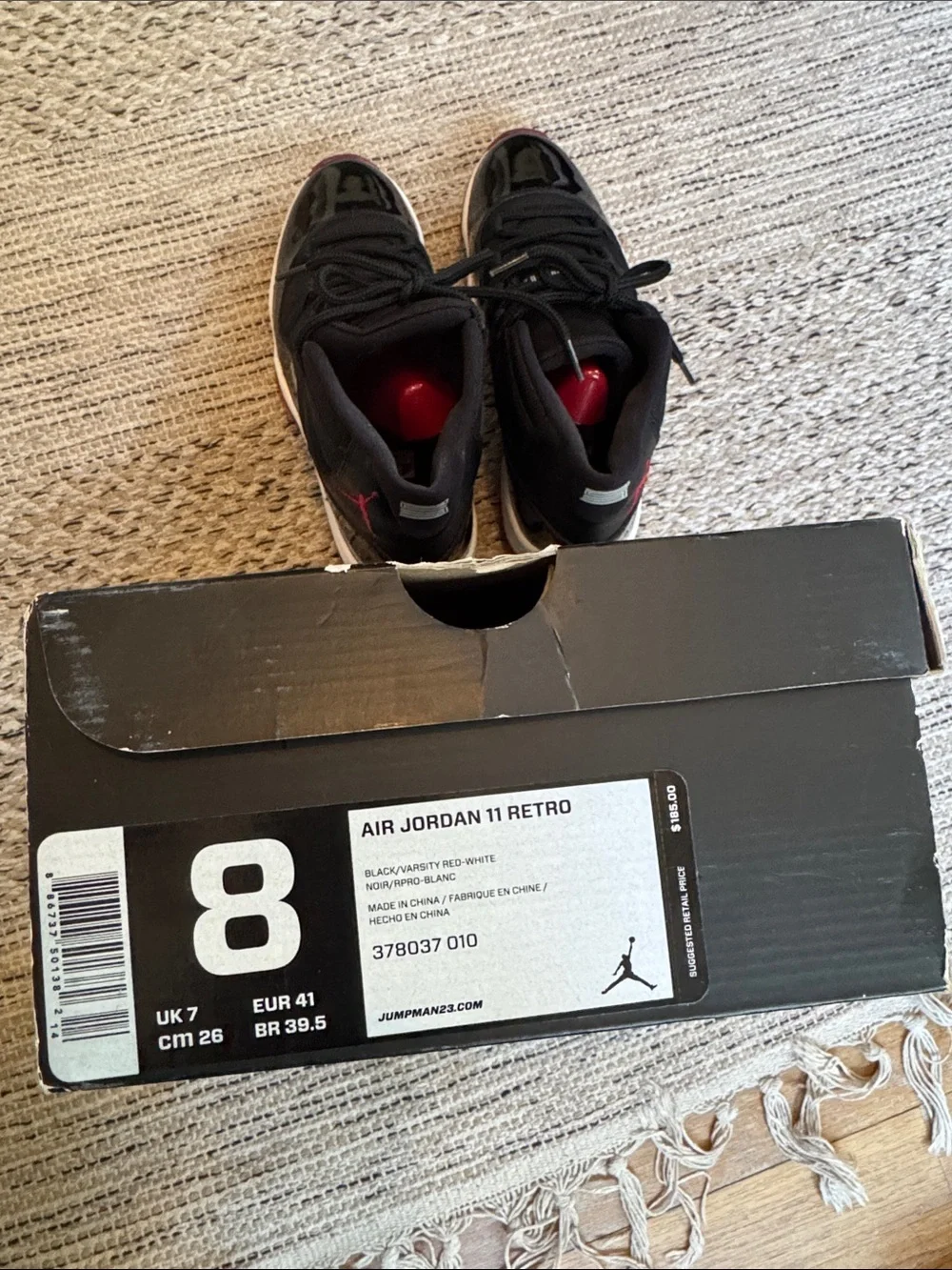 Jordan 11 Retro Bred